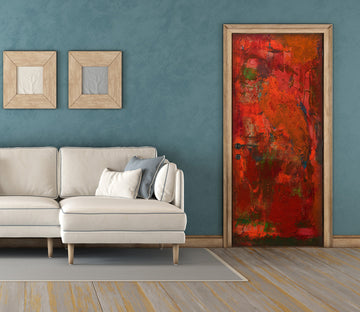 3D Red Pattern 10122 Allan P. Friedlander Door Mural