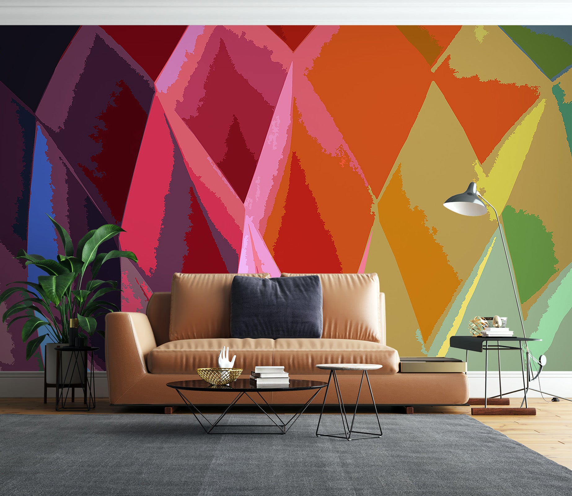 3D Pineapple 70110 Shandra Smith Wall Mural Wall Murals