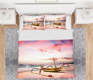 3D Indonesia Sunset 035 Marco Carmassi Bedding Bed Pillowcases Quilt