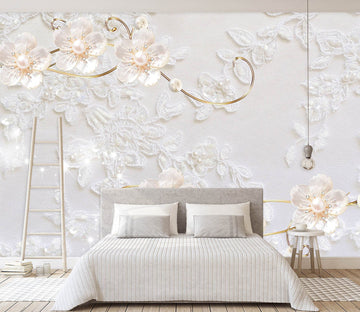 3D Beautiful Flowers 1470 Wall Murals Wallpaper AJ Wallpaper 2 