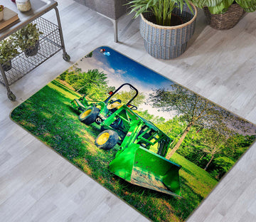 3D Lawn Tractor 5121 Beth Sheridan Rug Non Slip Rug Mat