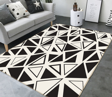 3D Triangle 35044 Non Slip Rug Mat