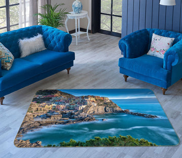 3D Alpine Sea 1113 Marco Carmassi Rug Non Slip Rug Mat Mat AJ Creativity Home 