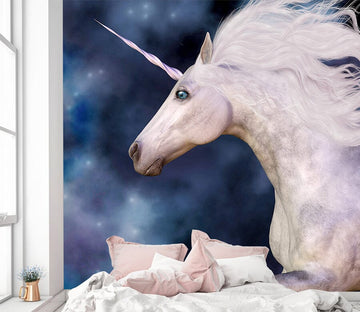 3D White Unicorn 1548 Wall Murals Wallpaper AJ Wallpaper 2 
