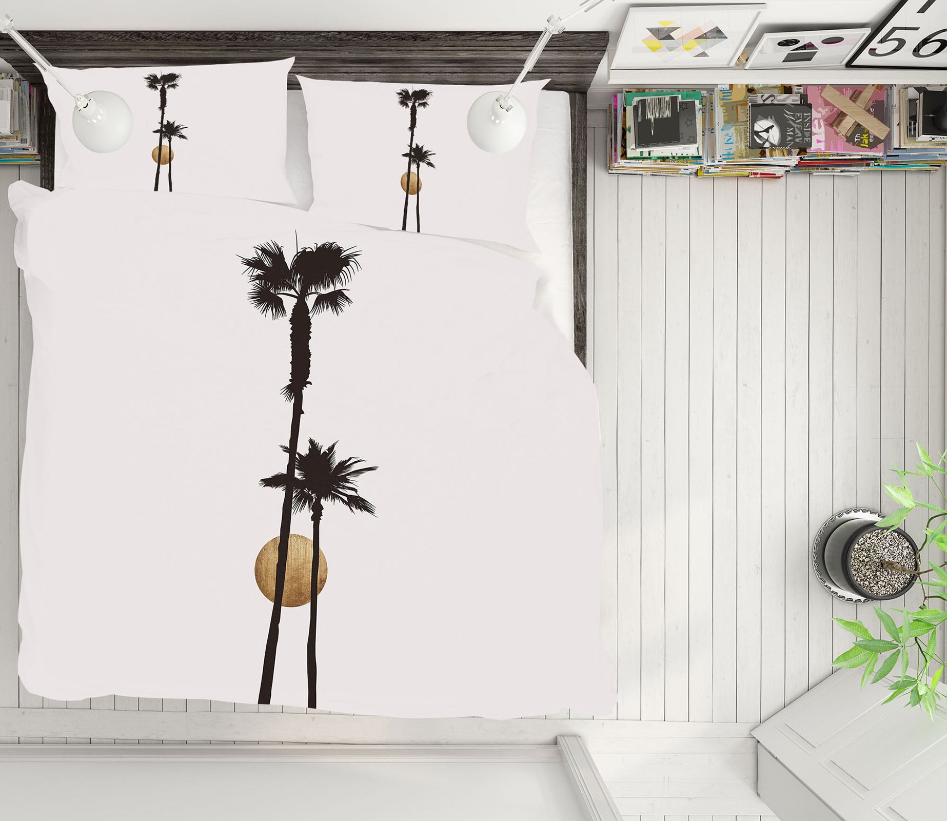 3D Black Coconut 194 Boris Draschoff Bedding Bed Pillowcases Quilt