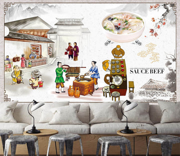 3D Peasant Labor 3010 Wall Murals Wallpaper AJ Wallpaper 2 