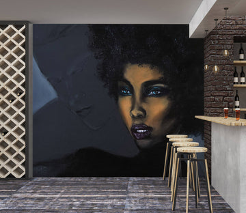 3D Black Woman 9817 Marina Zotova Wall Mural Wall Murals