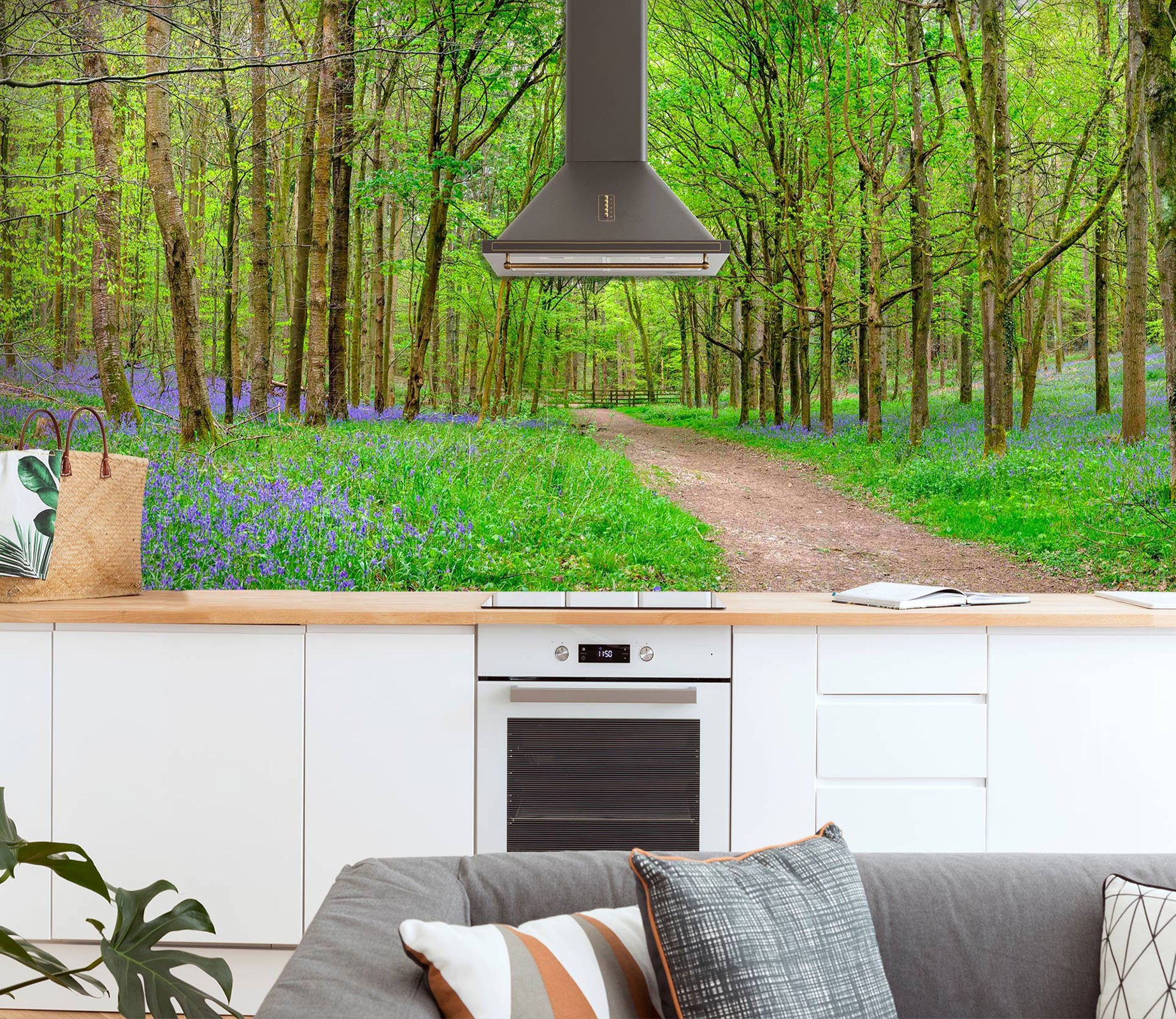 3D Green Grass 6296 Assaf Frank Wall Mural Wall Murals