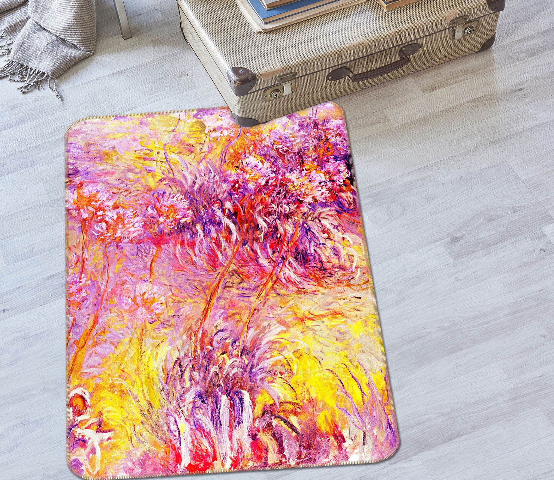 3D Pattern 33223 Non Slip Rug Mat
