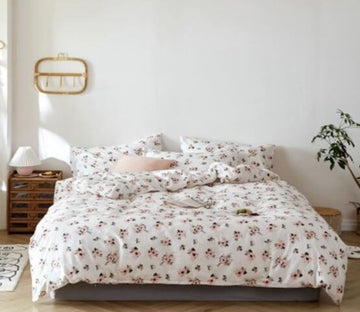 3D Bouquet 30015 Bed Pillowcases Quilt