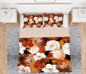 3D Pink Peony Blossom 137 Uta Naumann Bedding Bed Pillowcases Quilt Quiet Covers AJ Creativity Home 