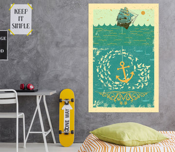 3D School Of Fish 016 Showdeer Wall Sticker Wallpaper AJ Wallpaper 2 