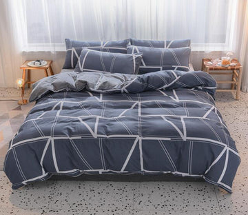 3D Line 3176 Bed Pillowcases Quilt