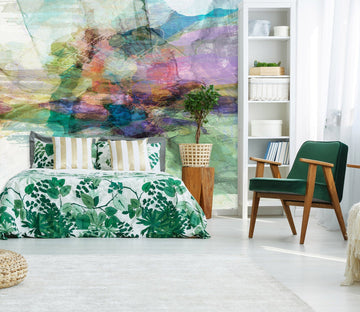 3D Cyan Smoke 1528 Michael Tienhaara Wall Mural Wall Murals Wallpaper AJ Wallpaper 2 