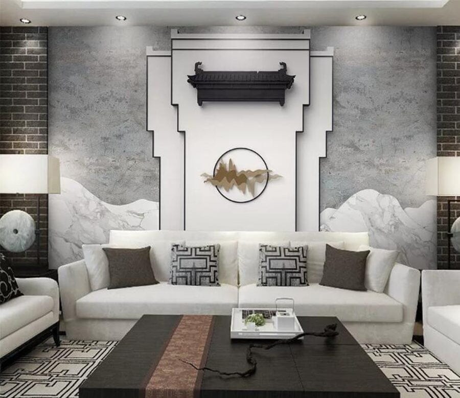 3D Gold Pattern WC238 Wall Murals Wallpaper AJ Wallpaper 2 