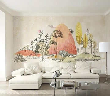 3D Forest Animals WC095 Wall Murals Wallpaper AJ Wallpaper 2 