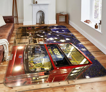 3D Bus Car 67182 Vehicle Non Slip Rug Mat