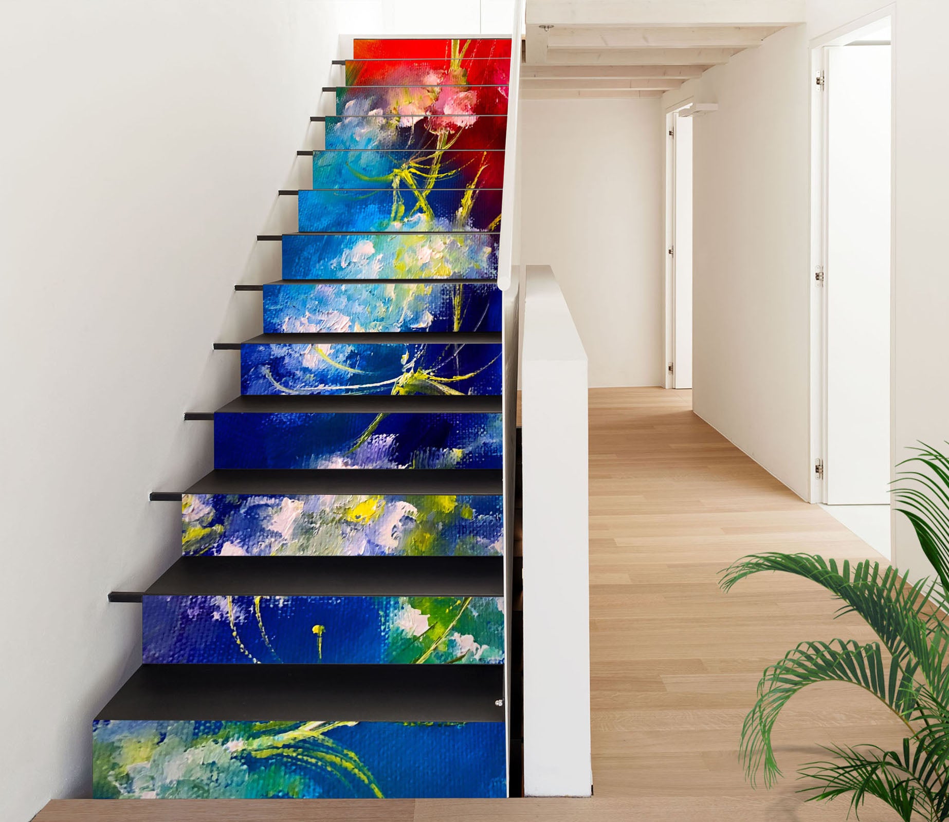 3D Artistic Flower 2030 Skromova Marina Stair Risers