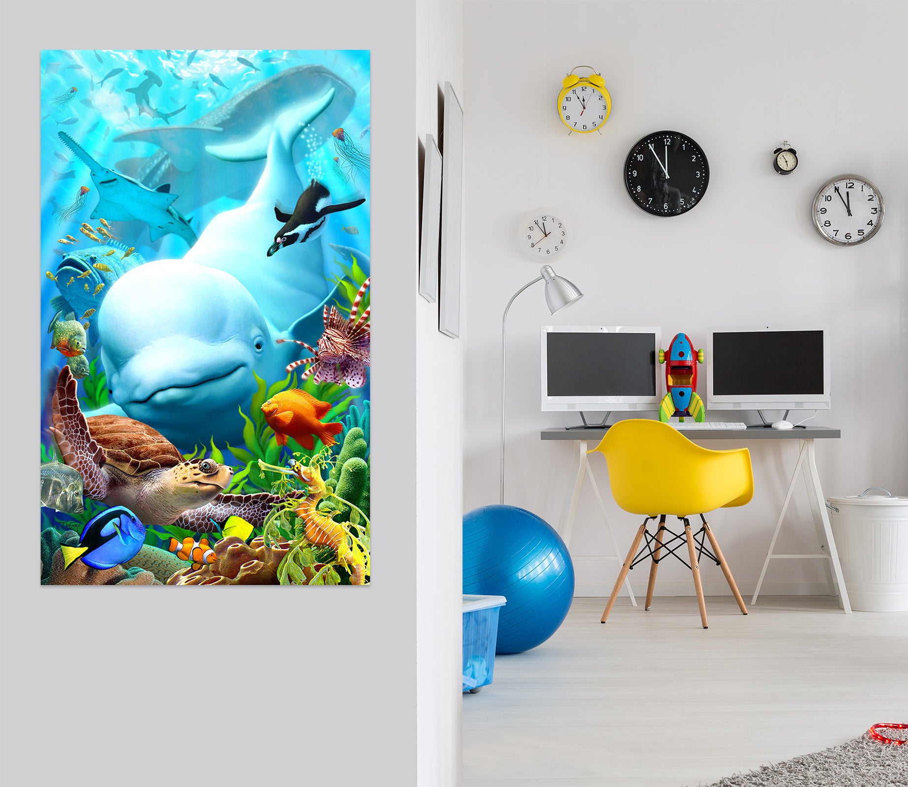 3D Seavilians 85190 Jerry LoFaro Wall Sticker