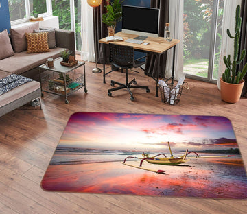 3D Sunset Boat 1082 Marco Carmassi Rug Non Slip Rug Mat Mat AJ Creativity Home 