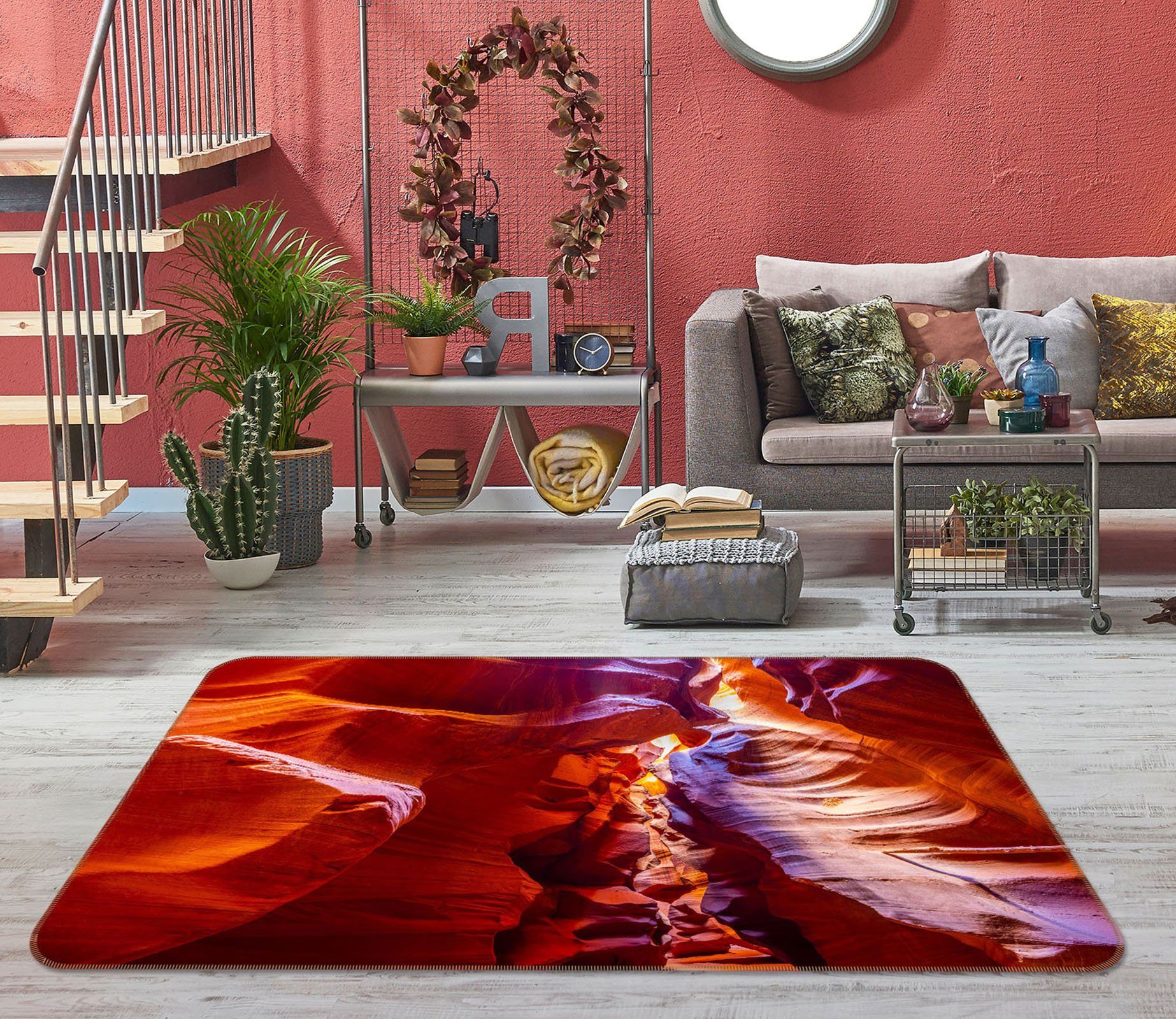 3D Abstract Pattern 1084 Marco Carmassi Rug Non Slip Rug Mat Mat AJ Creativity Home 