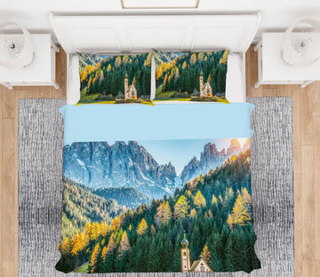 3D Sunny Forest 098 Marco Carmassi Bedding Bed Pillowcases Quilt