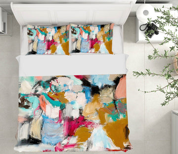 3D Color Graffiti 124 Allan P. Friedlander Bedding Bed Pillowcases Quilt Quiet Covers AJ Creativity Home 