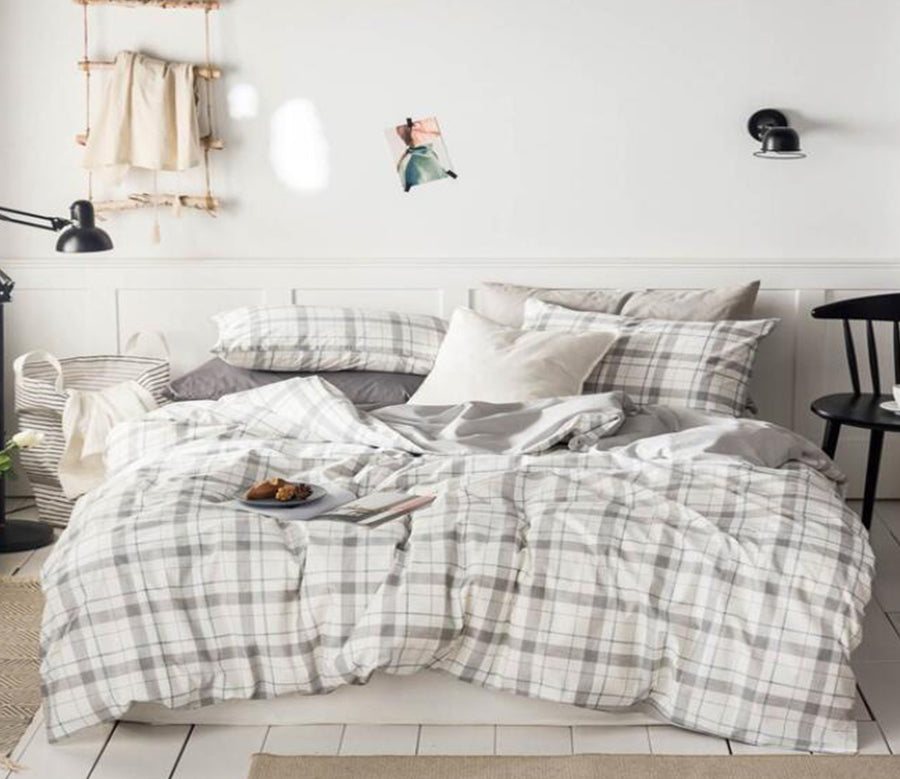 3D Lattice 7033 Bed Pillowcases Quilt