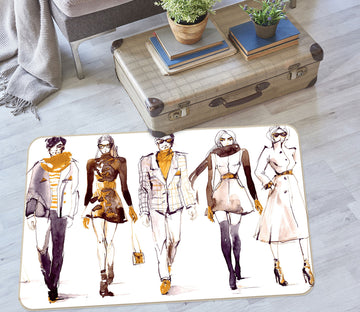 3D Model 76289 Non Slip Rug Mat