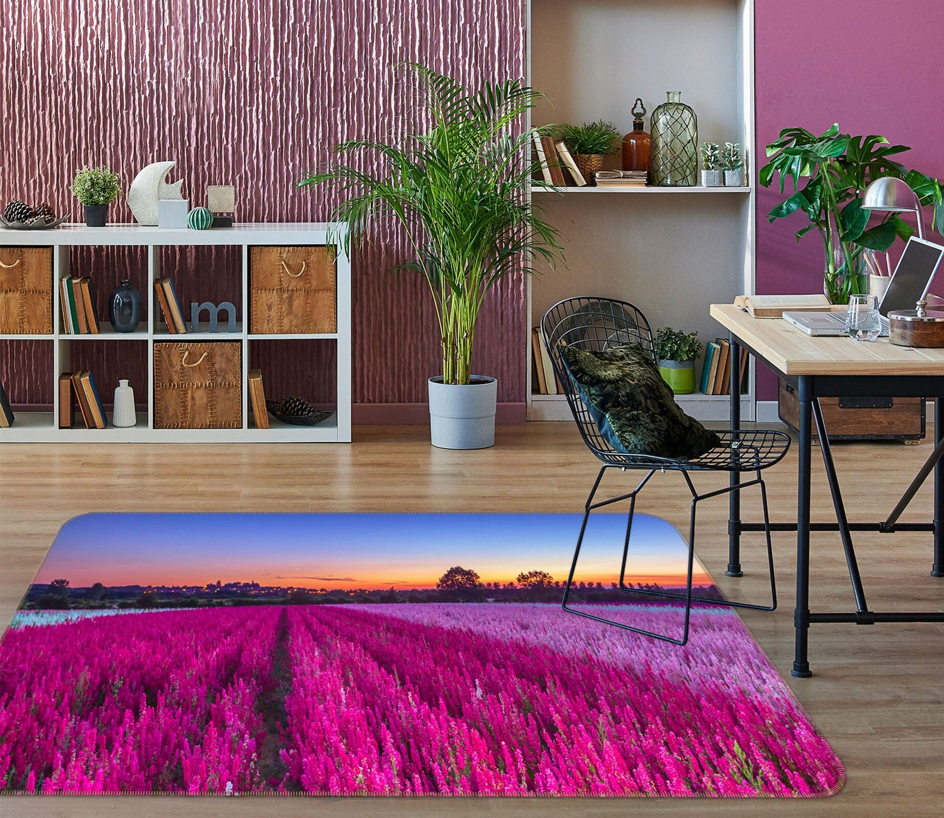 3D Purple Manor 3013 Assaf Frank Rug Non Slip Rug Mat Mat AJ Creativity Home 