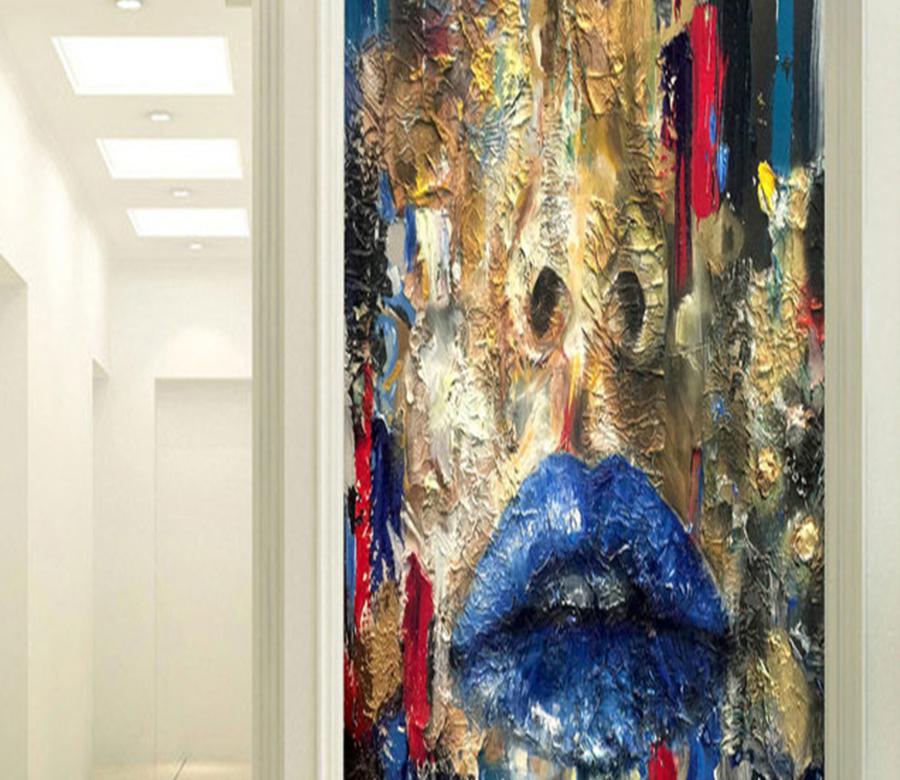 3D Painted Face 540 Wall Murals Wallpaper AJ Wallpaper 2 