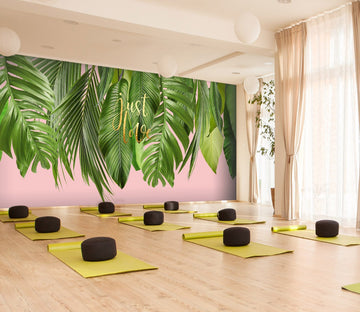 3D green leaves 12 Wall Murals Wallpaper AJ Wallpaper 