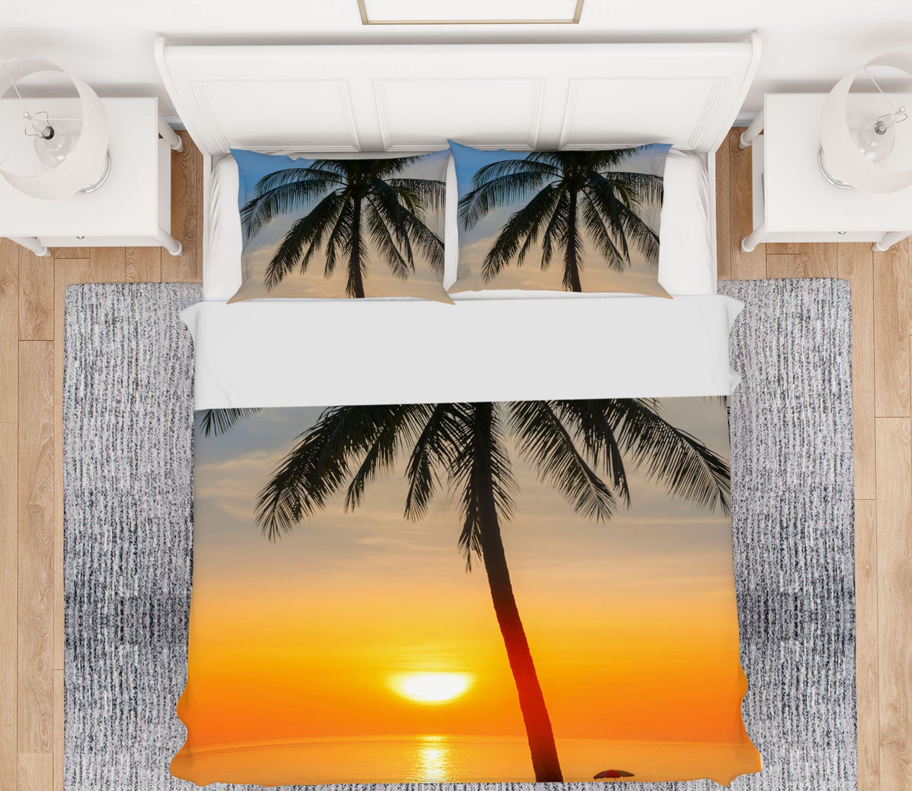 3D Thailand Sunset 105 Marco Carmassi Bedding Bed Pillowcases Quilt