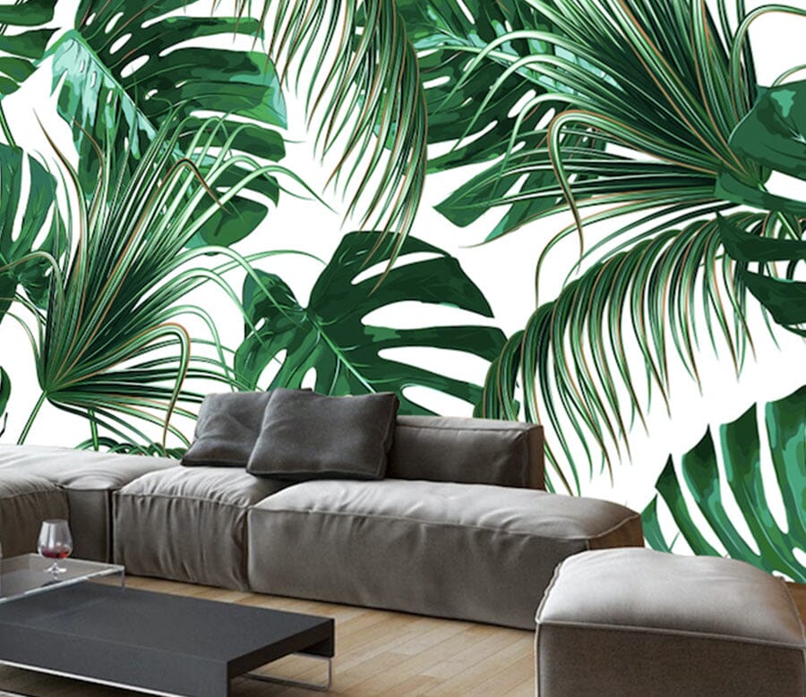 3D Forest Leaves WG283 Wall Murals Wallpaper AJ Wallpaper 2 