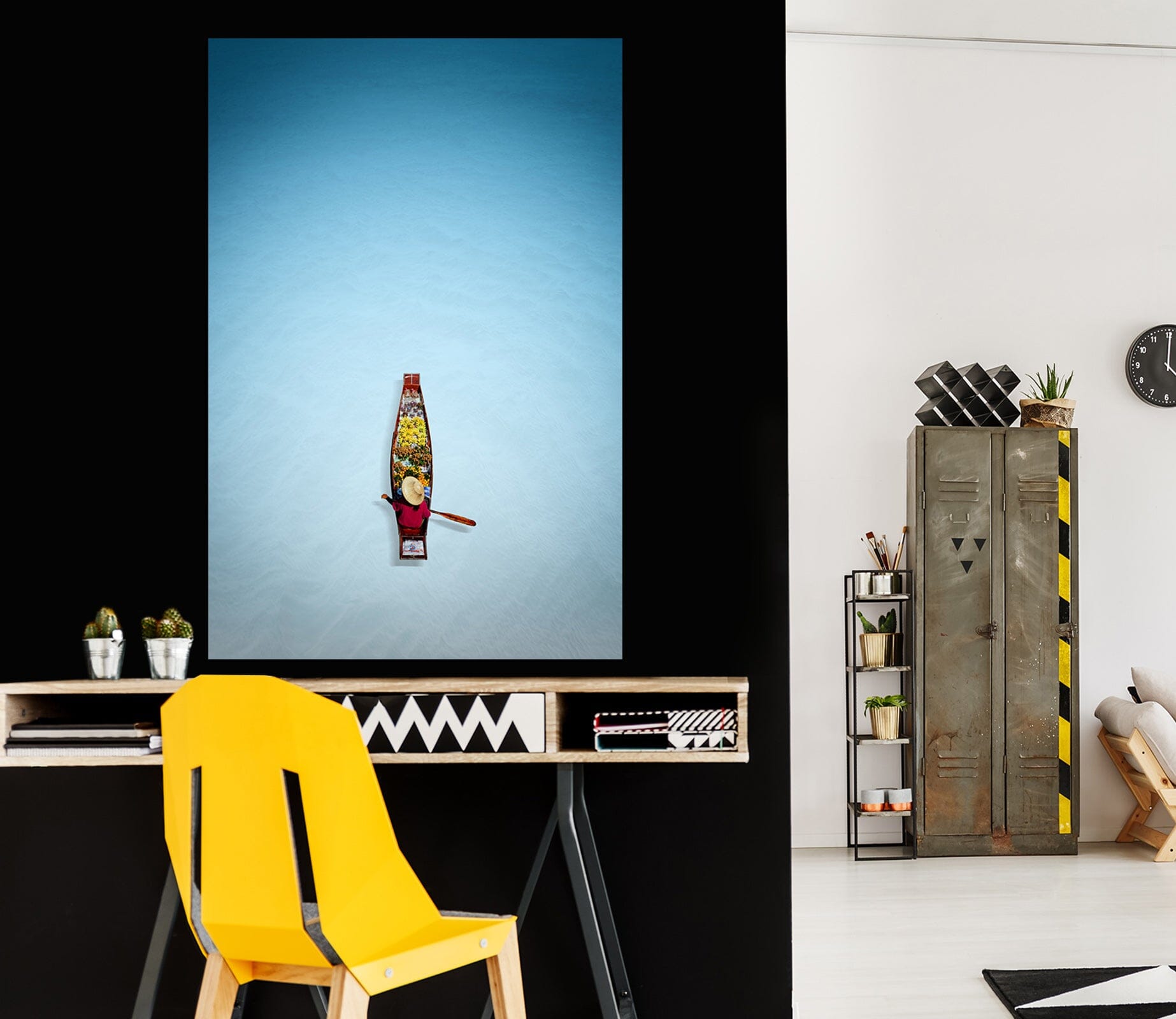 3D Boat In River 194 Marco Carmassi Wall Sticker Wallpaper AJ Wallpaper 2 
