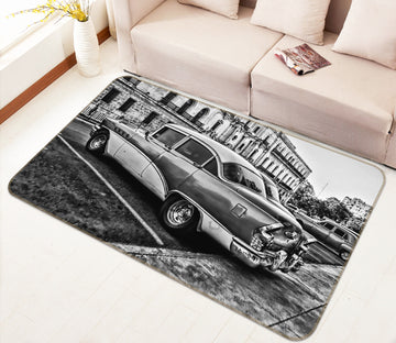 3D Black Gray Car 68050 Vehicle Non Slip Rug Mat