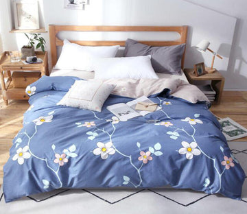 3D Flower Branch 3183 Bed Pillowcases Quilt