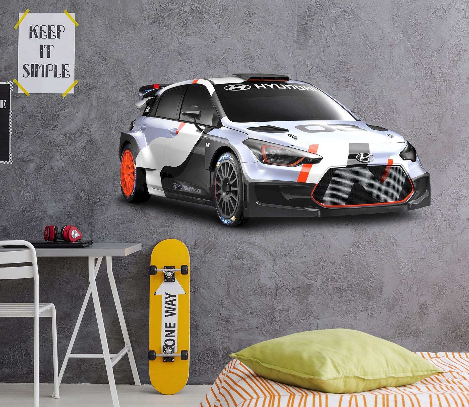 3D Modern White 0310 Vehicles Wallpaper AJ Wallpaper 