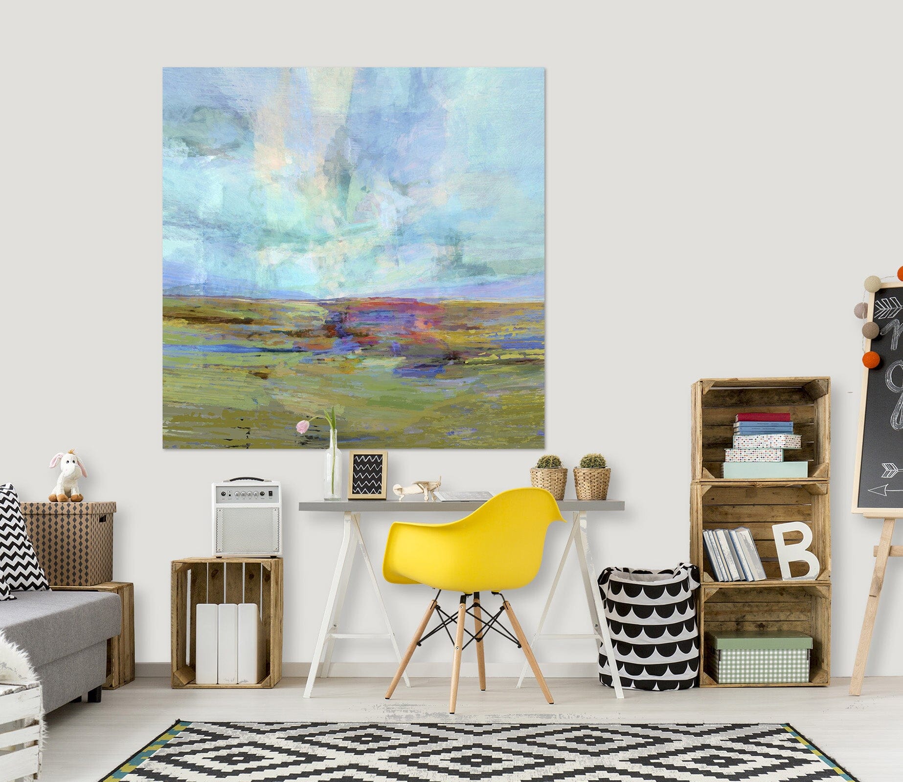 3D Prairie 017 Michael Tienhaara Wall Sticker Wallpaper AJ Wallpaper 2 