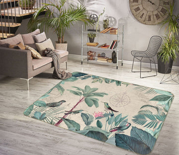 3D Bird Home 1018 Andrea haase Rug Non Slip Rug Mat Mat AJ Creativity Home 