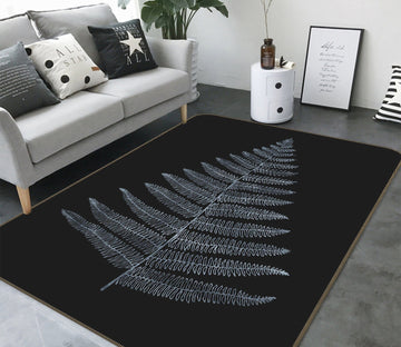 3D Cypress Leaves 1017 Boris Draschoff Rug Non Slip Rug Mat Mat AJ Creativity Home 