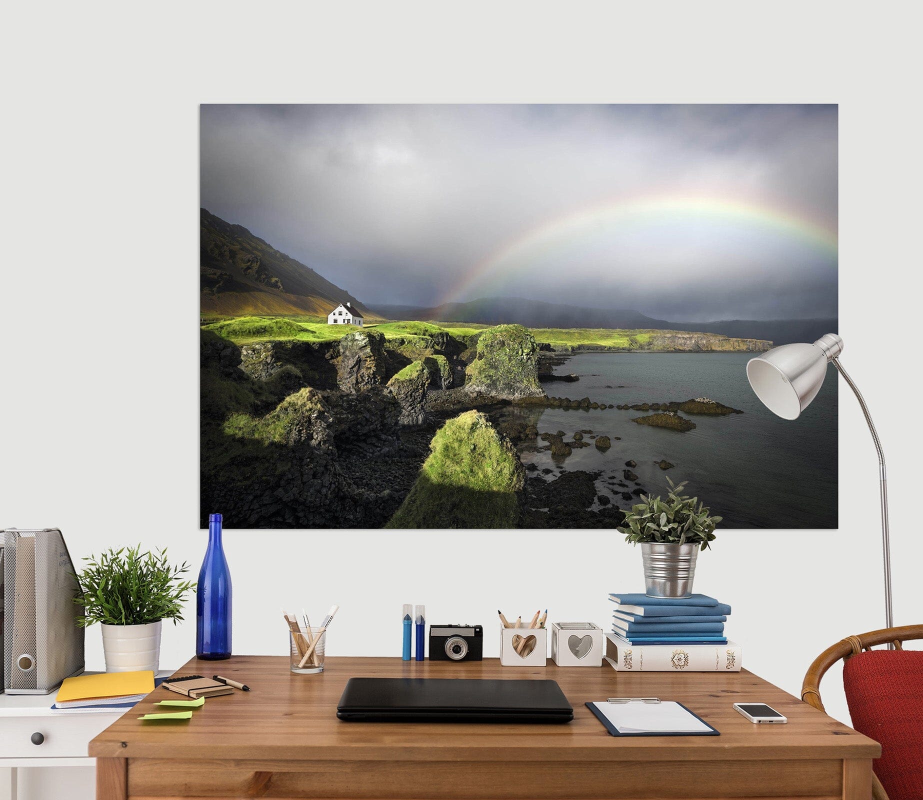 3D Rainbow Forest 170 Marco Carmassi Wall Sticker Wallpaper AJ Wallpaper 2 