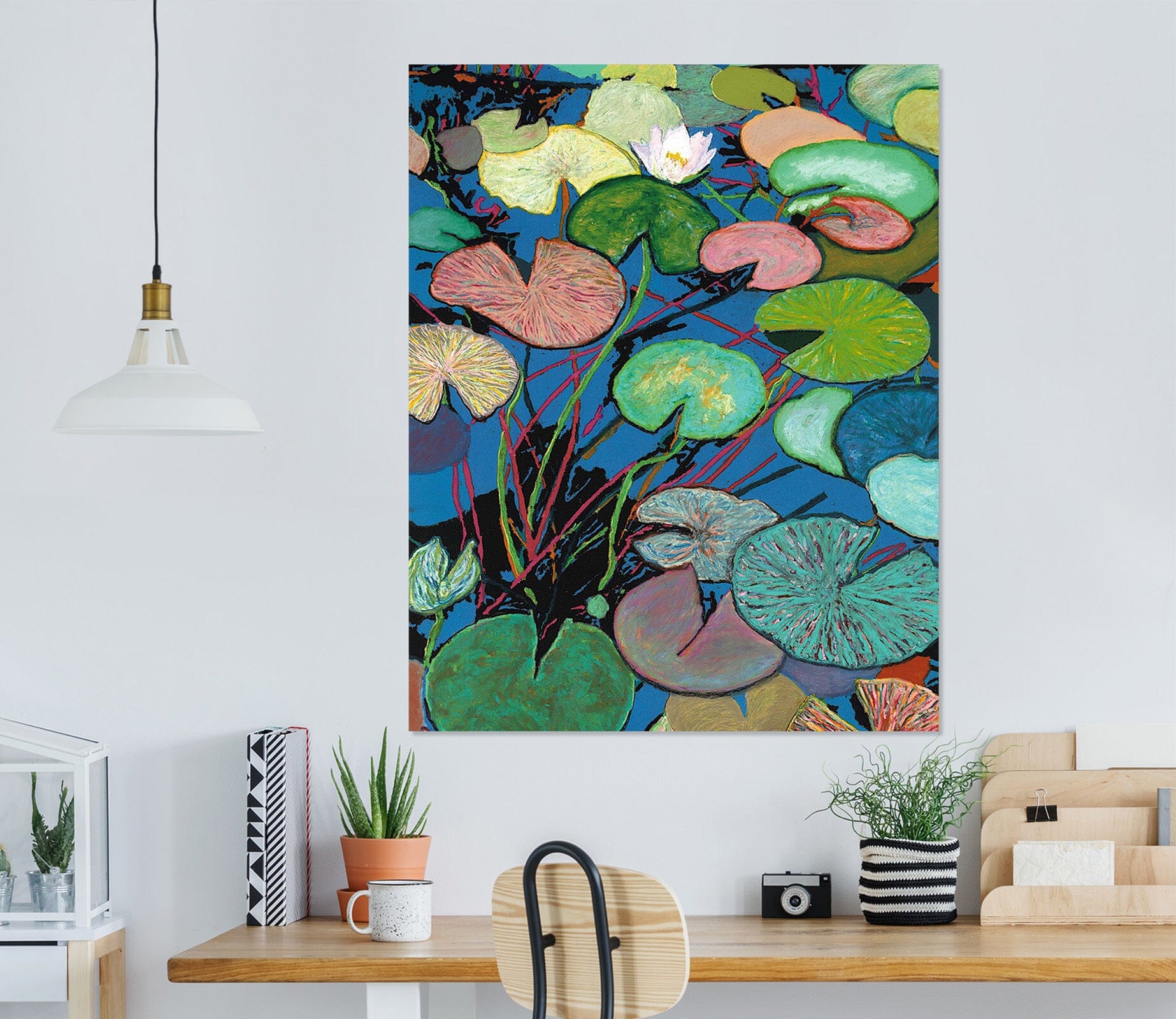 3D Sparkling Pond 308 Allan P. Friedlander Wall Sticker Wallpaper AJ Wallpaper 2 