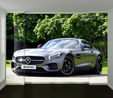 3D Tree Atuo 906 Vehicle Wall Murals Wallpaper AJ Wallpaper 2 