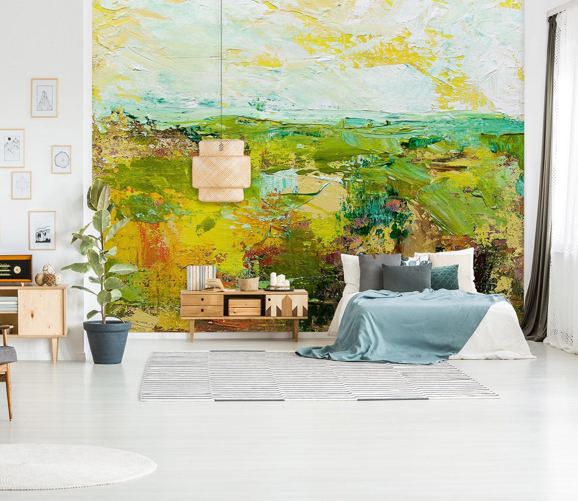 3D Oil Painting Field 216 Allan P. Friedlander Wall Mural Wall Murals Wallpaper AJ Wallpaper 2 