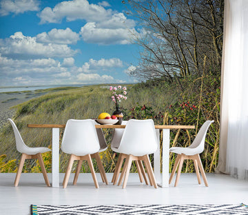 3D Mountain Withered Tree 61162 Kathy Barefield Wall Mural Wall Murals