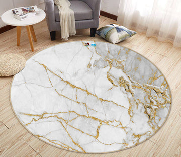 3D Marbling 69191 Round Non Slip Rug Mat