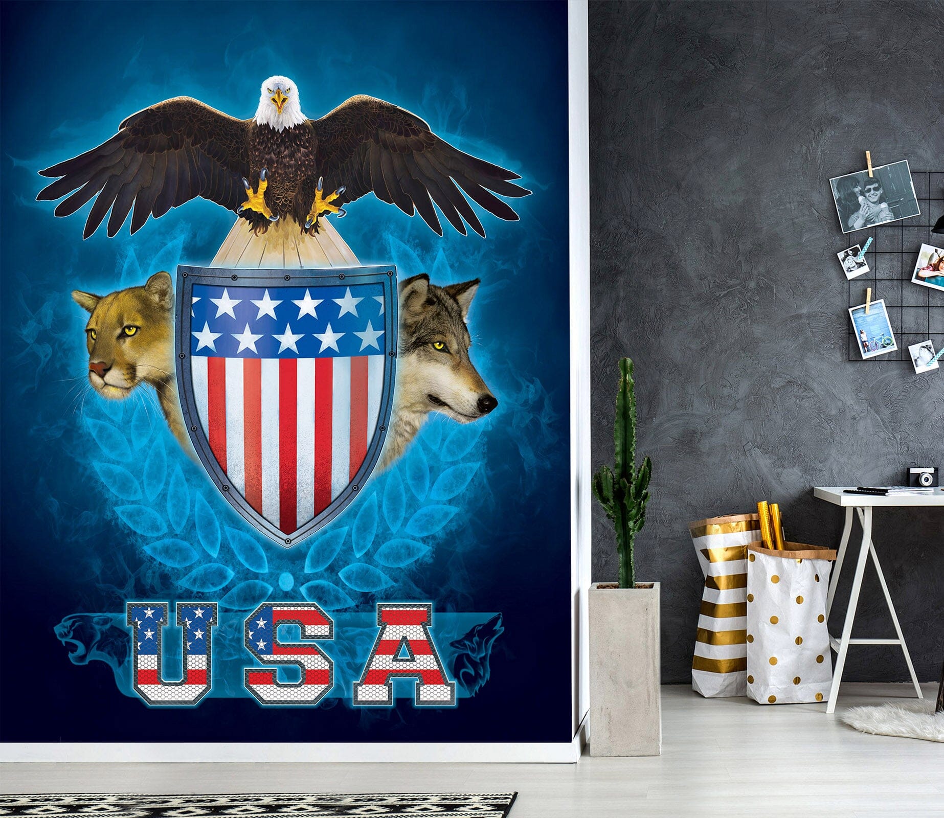 3D USA Trinity 1567 Wall Murals Exclusive Designer Vincent Wallpaper AJ Wallpaper 2 