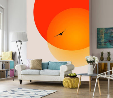 3D Red Sun 1451 Boris Draschoff Wall Mural Wall Murals Wallpaper AJ Wallpaper 2 