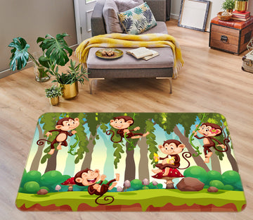 3D Monkey 30073 Non Slip Rug Mat